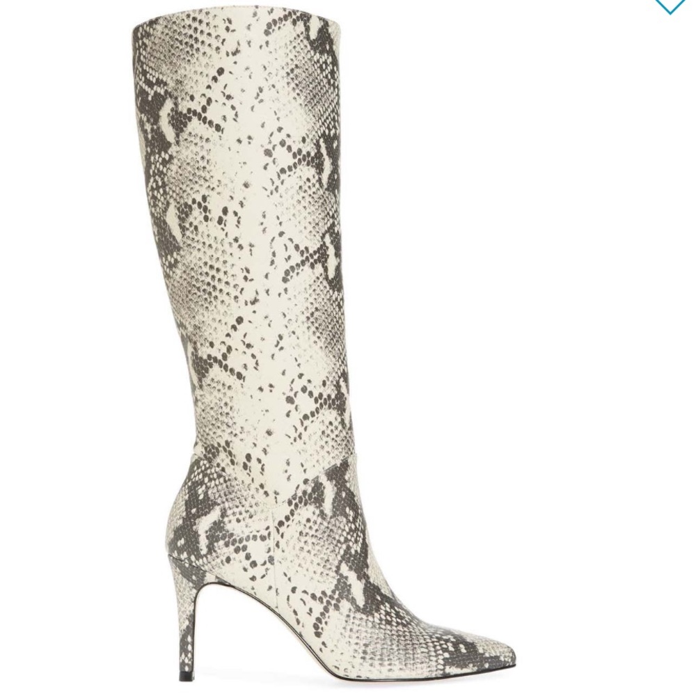 Steve Madden Snake Print Boots - Picture 2 of 4
